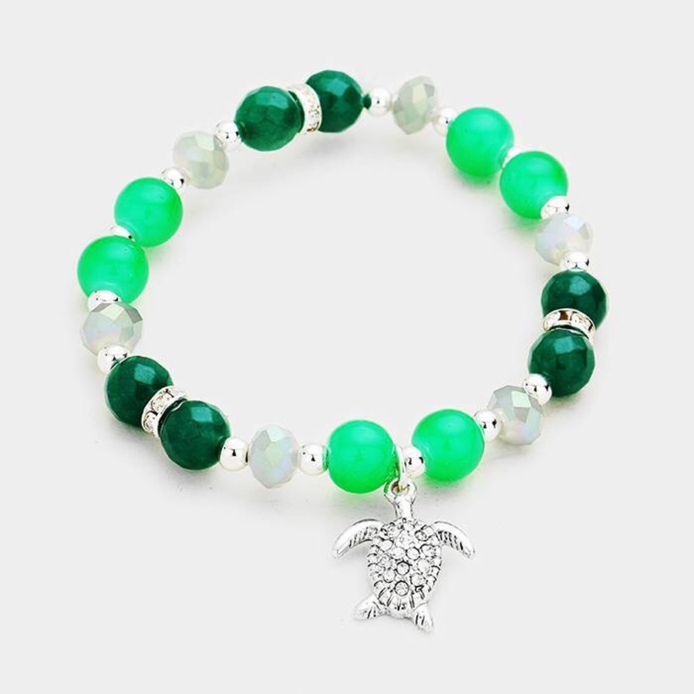 Beach nautical sea turtle bracelet NWT